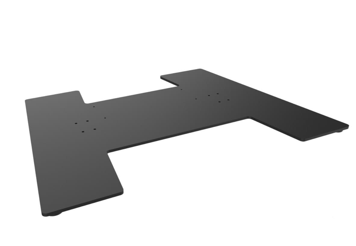 Baza de podea pentru standuri motorizate 60 & 120kg, Multibrackets MB-8496, negru