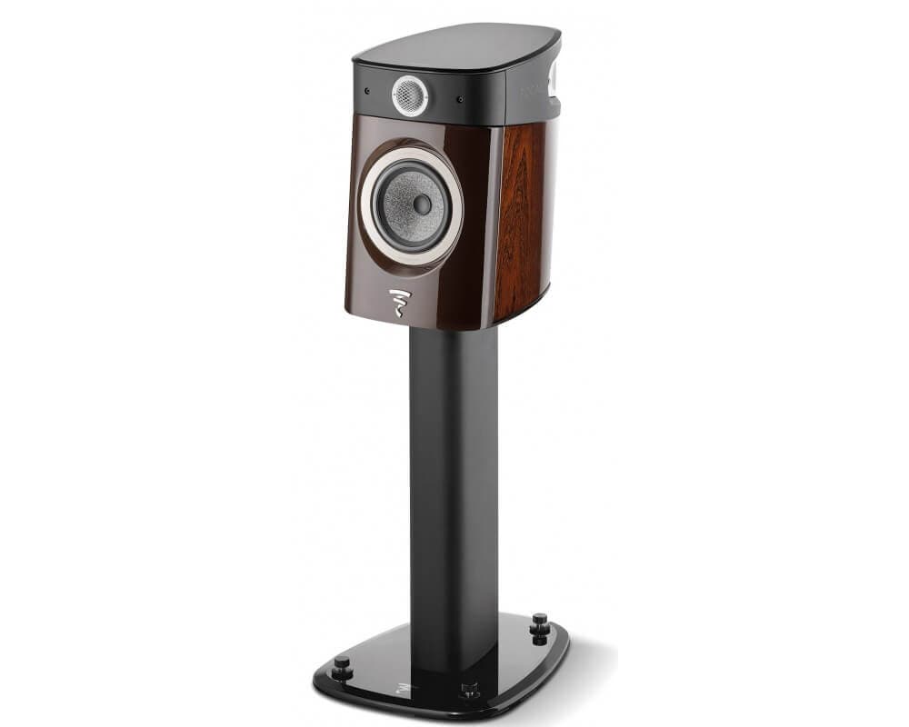 Boxa de raft Focal SOPRA N°1 - culoare nuc cu fata negru pian