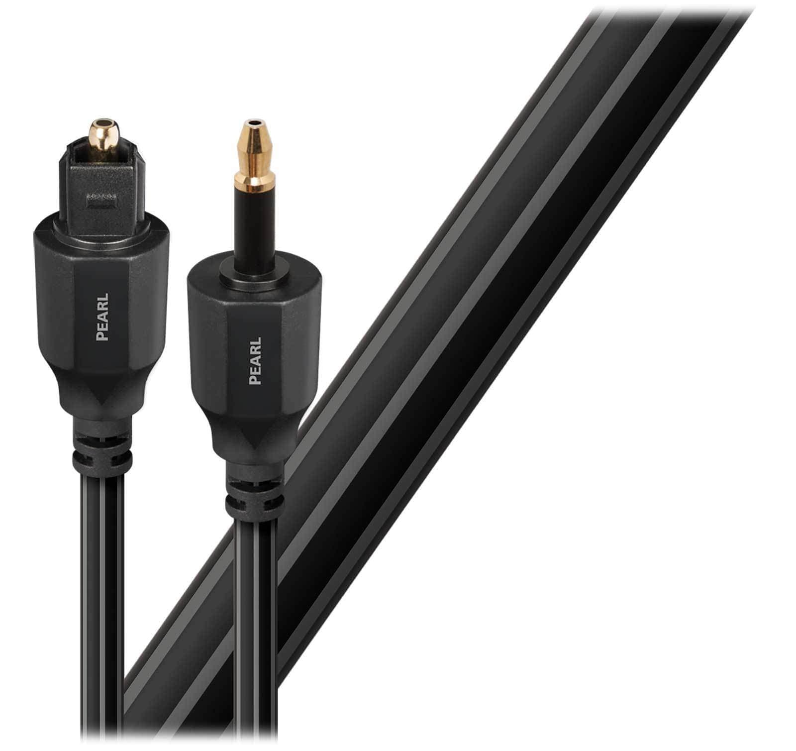 Cablu Optic Toslink - mini Toslink AudioQuest Pearl 1.5m