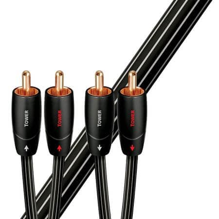Cablu audio 2RCA - 2RCA AudioQuest Tower 12m