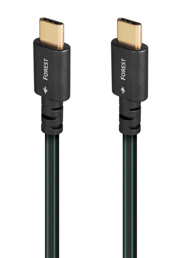 Cablu AudioQuest Forest USB C - USB C, 0.75m