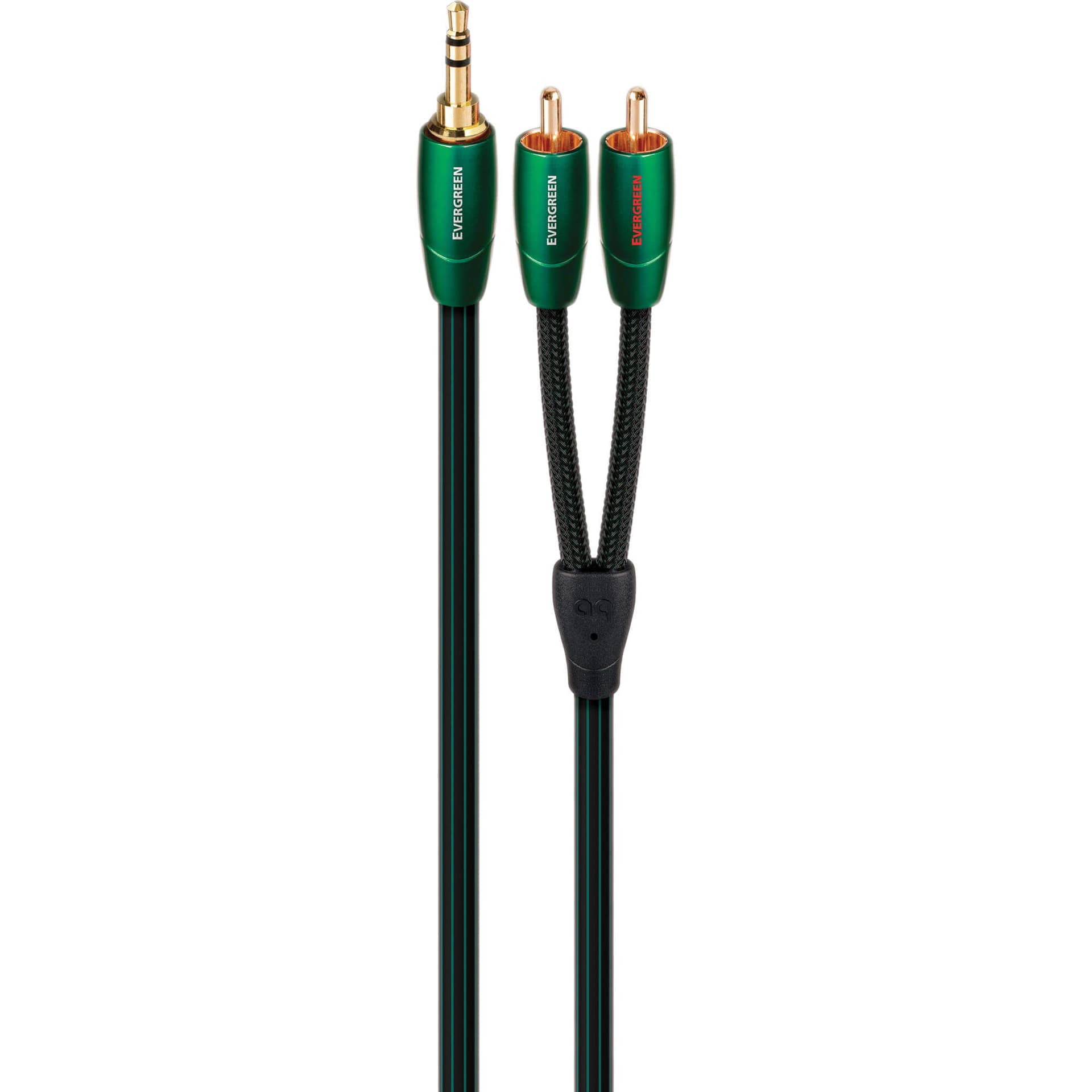 Cablu audio 3.5mm - 2RCA AudioQuest Evergreen 12m