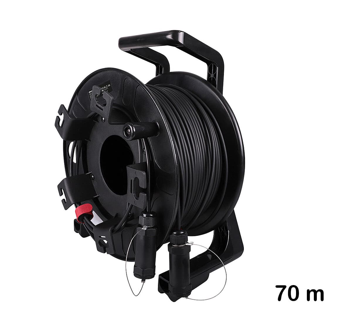 Cablu hibrid HDMI 8K60 cu fibră optică ranforsată de 70 m, Lindy 38532