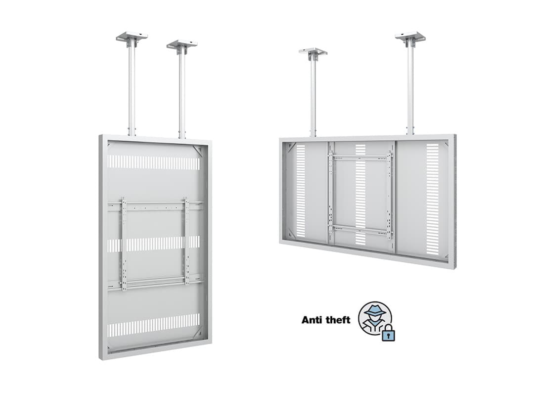 Carcasa de Interior pentru LCD, de tavan Multibrackets MB-5810, diagonale 75", max.50 kg, alb