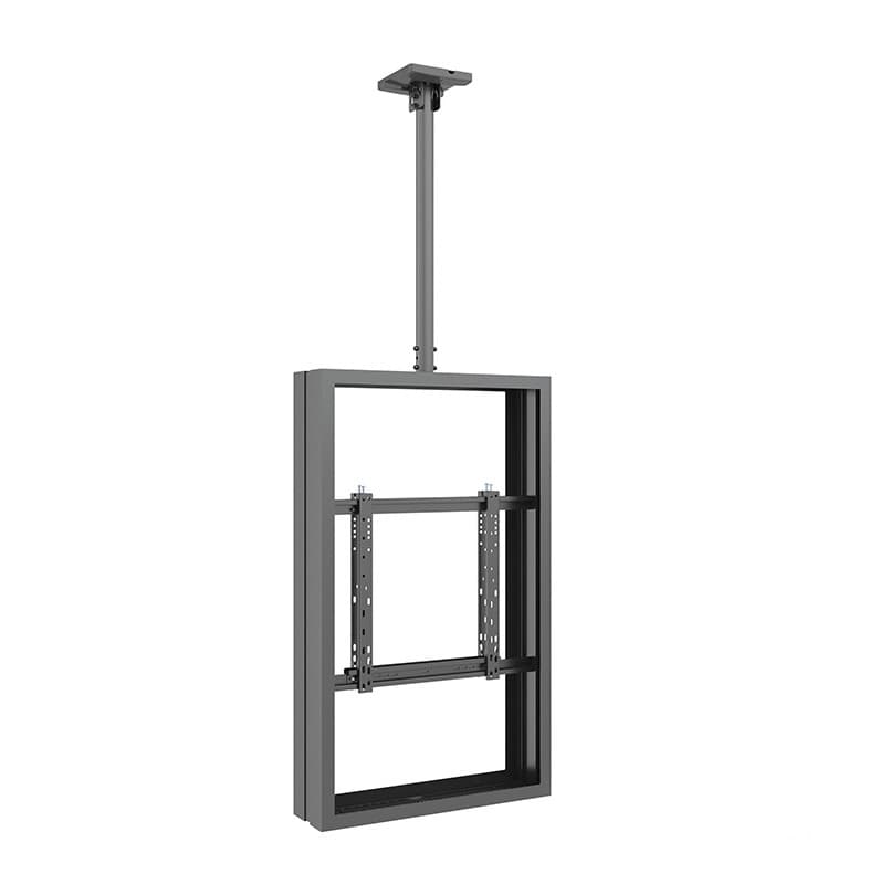 Carcasa de Interior pentru 2 LCD spate-la-spate, de tavan Multibrackets MB-3939, 50", max.80 kg, negru
