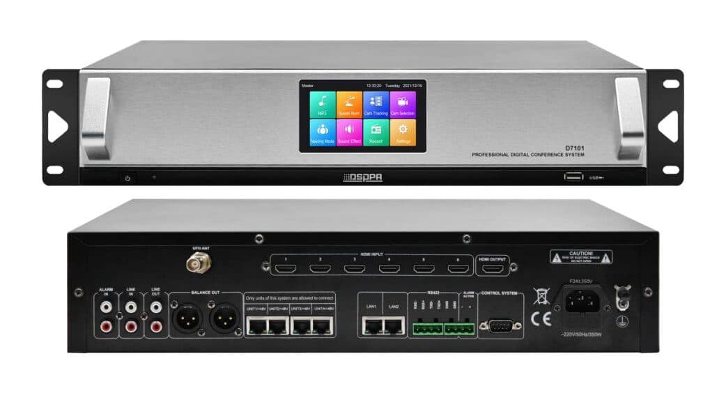 Controller Audioconferinta Wireless 5GHz DSPPA D7101