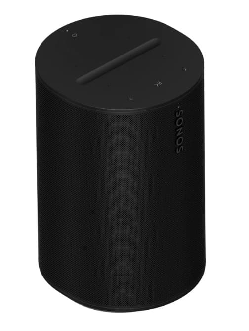 Boxa Sonos Era 100 Pro cu PoE+ și funcționalitate pe zone, voice control, WiFi 6, Bluetooth, negru