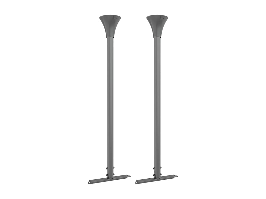 Kit de montare podea-tavan Multibrackets MB-1645, pentru carcase 49"-65”, lungime 1,5m, 1 afisaj, negru