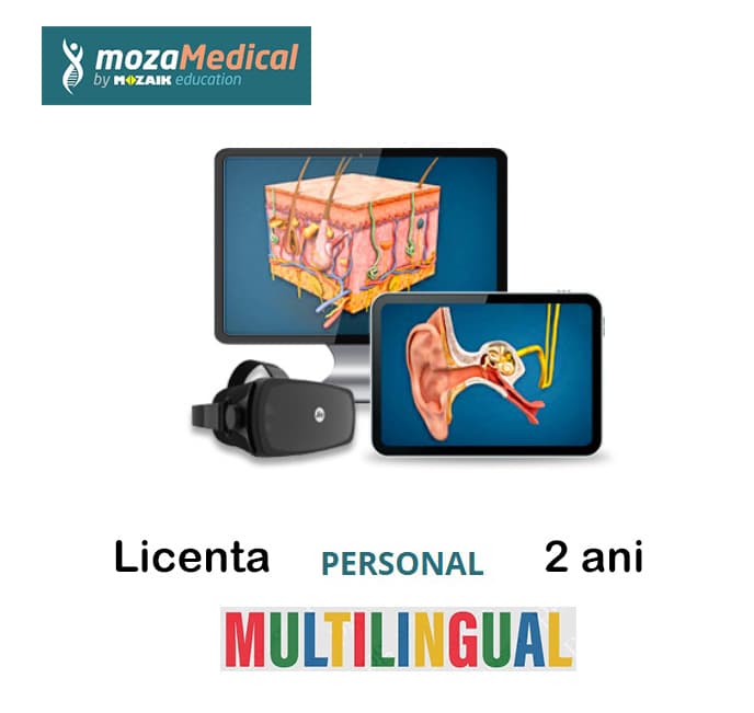 Licenta mozaMedical PERSONAL Multilingv 2 ani