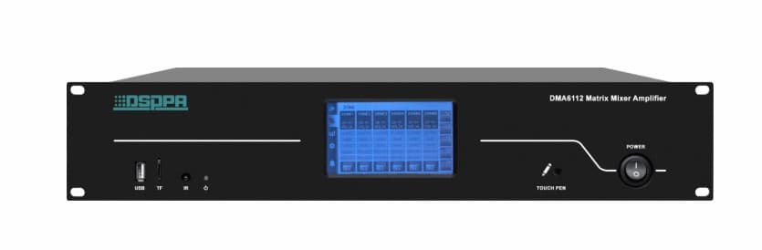 DMA6112 120W 6 Channels Digital Audio Matrix Amplifier
