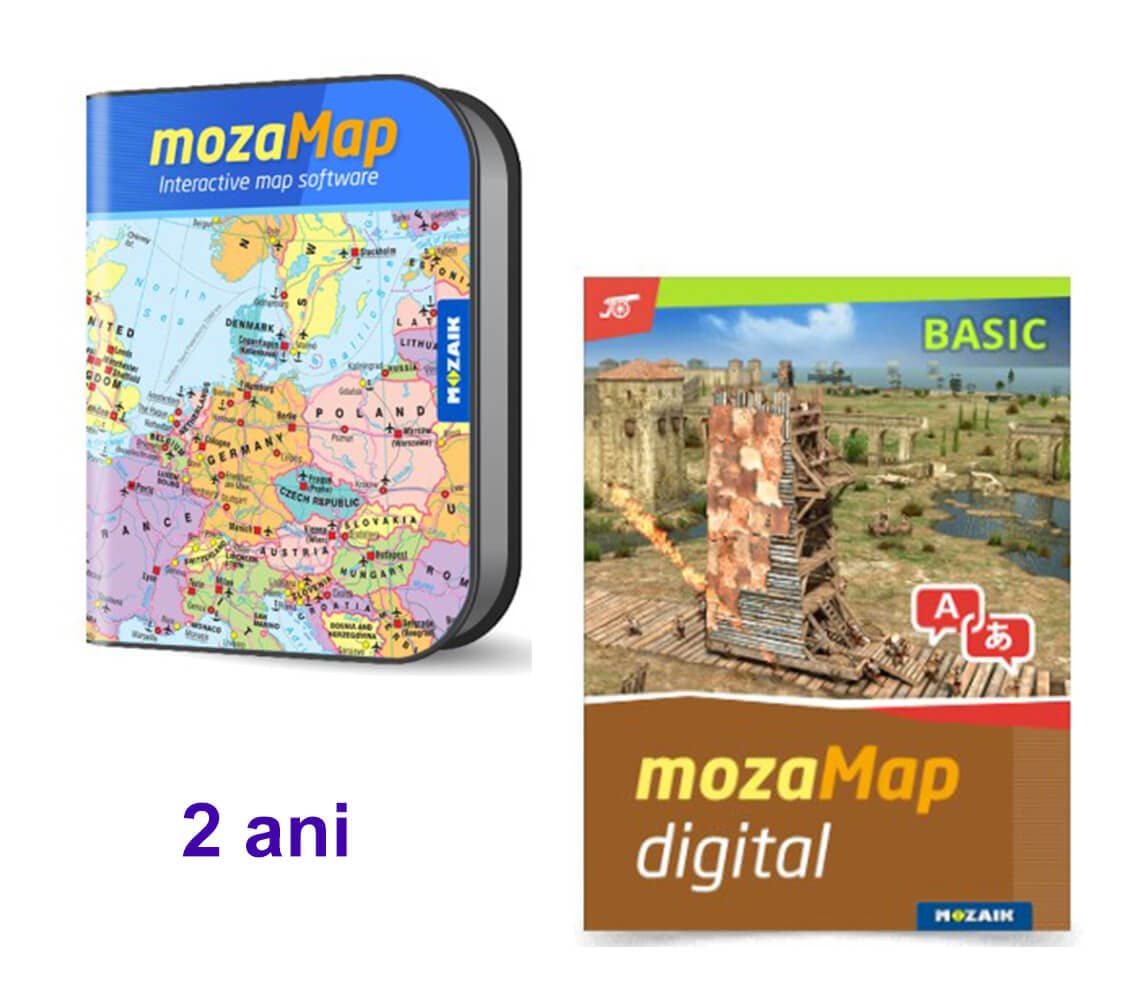 Atlas istoric multilingv - ediție de Bază, 2 ani