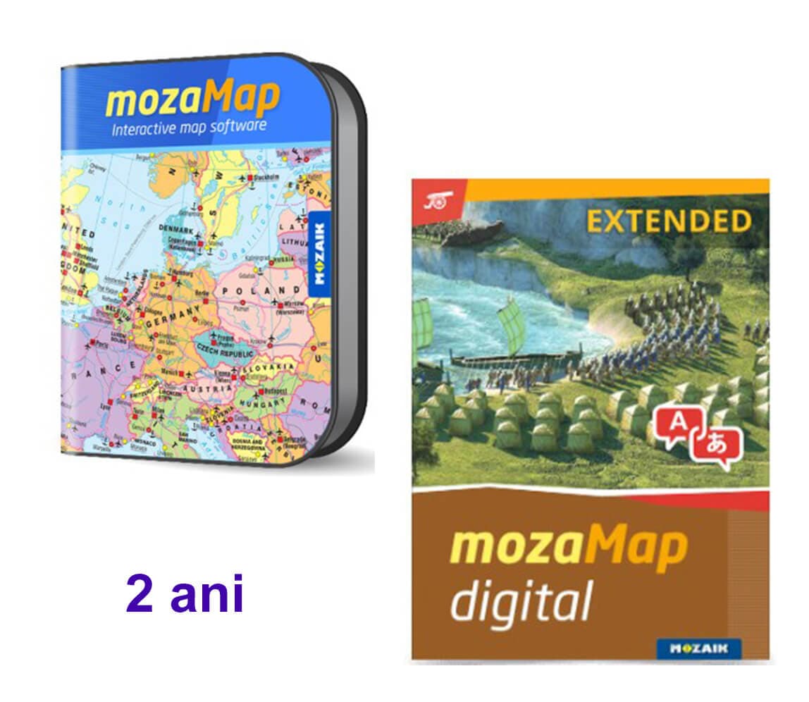 Atlas istoric multilingv - ediție Extinsă, 2 ani