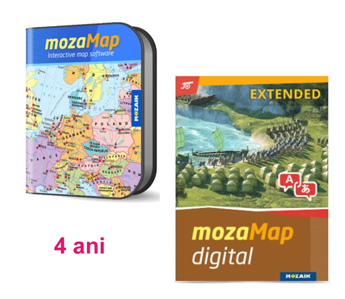 Atlas istoric multilingv - ediție Extinsă, 4 ani