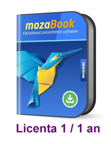 Software Mozabook School-lab, lectii interactive laborator in timp real, licenta 1 / 1 an