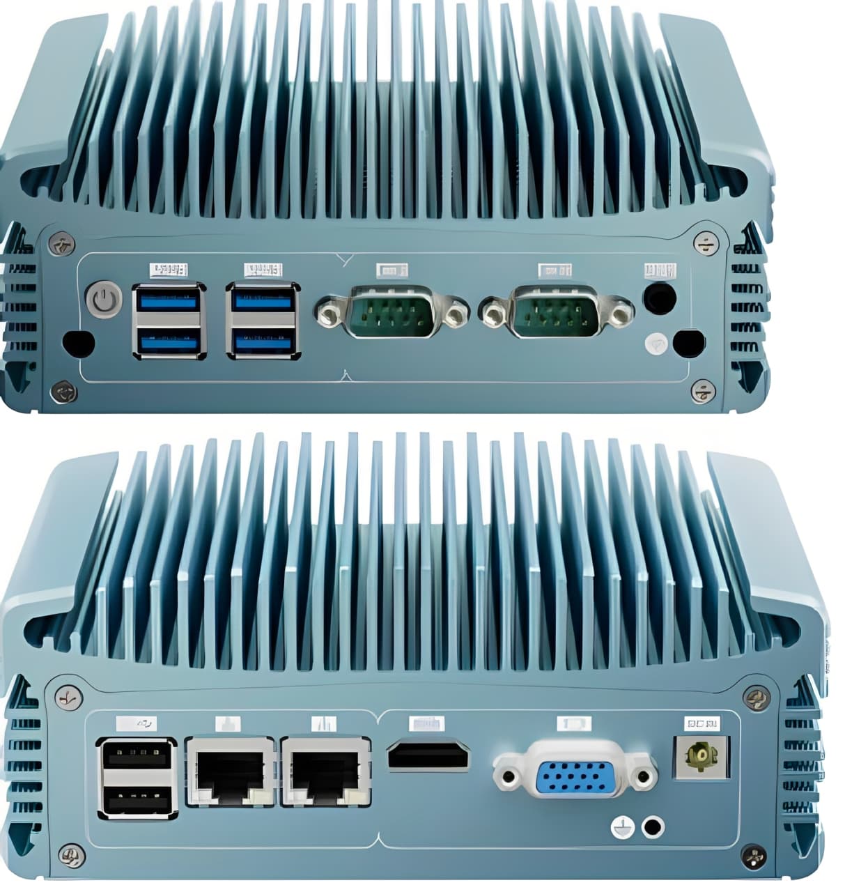 Mini PC industrial (fanless) N460, 8G, 256G, Win 11pro