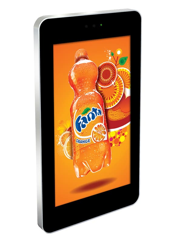 Display Profesional Outdoor 22" ALSEE, 4K UHD, 2500 cd/m², IP65, Android, Functionare 24/7, Protectie Antivandalism IK10