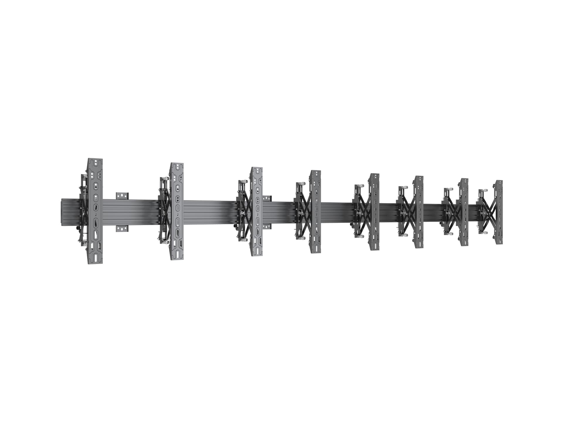 Suport profesional de perete pentru videowall Multibrackets Wallmount Pro MBW4X1U Push In Pop Out, MB-3816, 37-65", max.