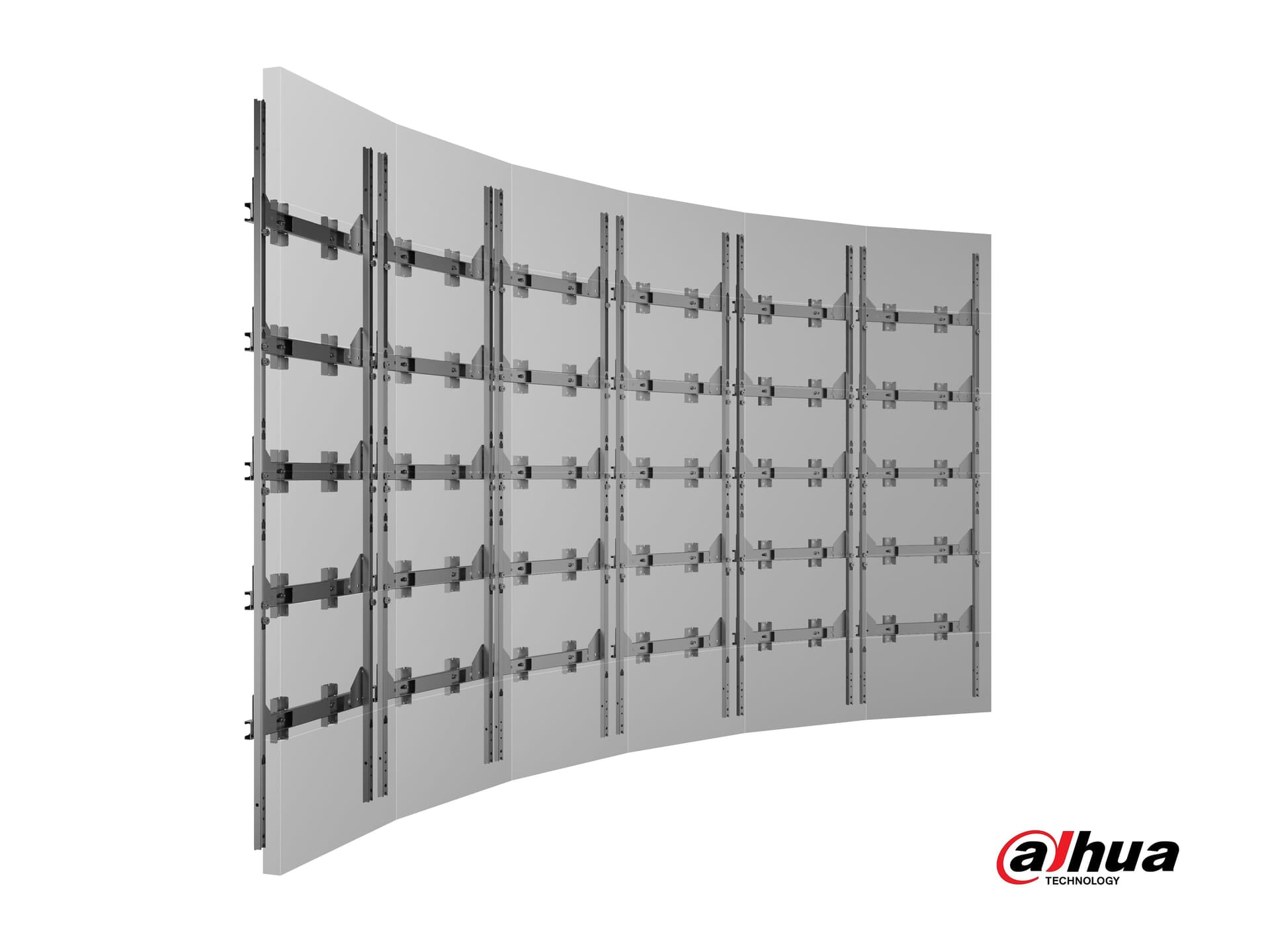Suport profesional de perete Multibrackets M Pro Series Dahua LED WALL 6X6 Curved 163", pentru videowall LED
