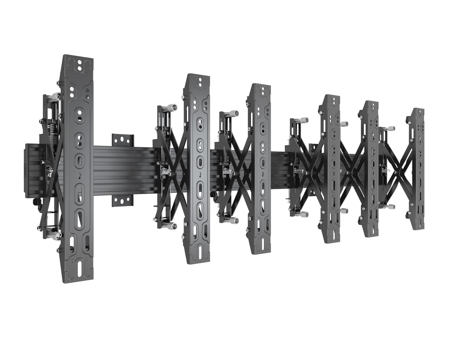 Suport profesional de perete pentru videowall Multibrackets Wallmount Pro MBW3x1UP Push In Pop Out Portrait, MB-5037, 32