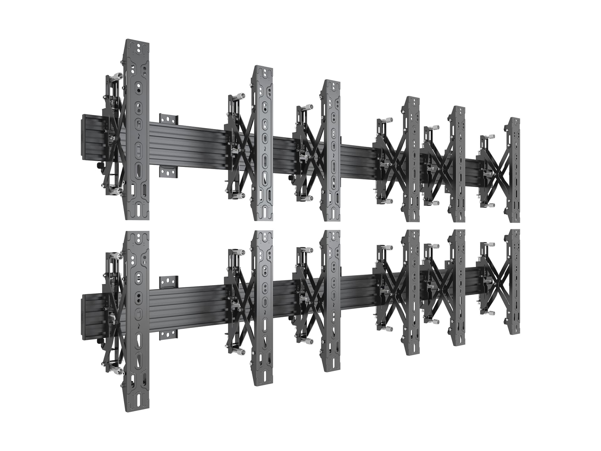 Suport profesional de perete pentru videowall Multibrackets Wallmount Pro MBW3x2UP Push In Pop Out Portait, MB-5044, 32