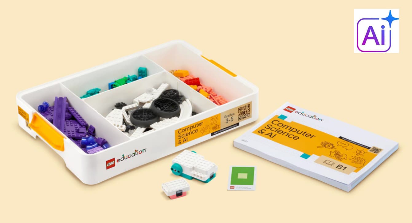 45521 LEGO® Education Computer Science & AI Kit 3-5, 4 elevi, 8 ani +