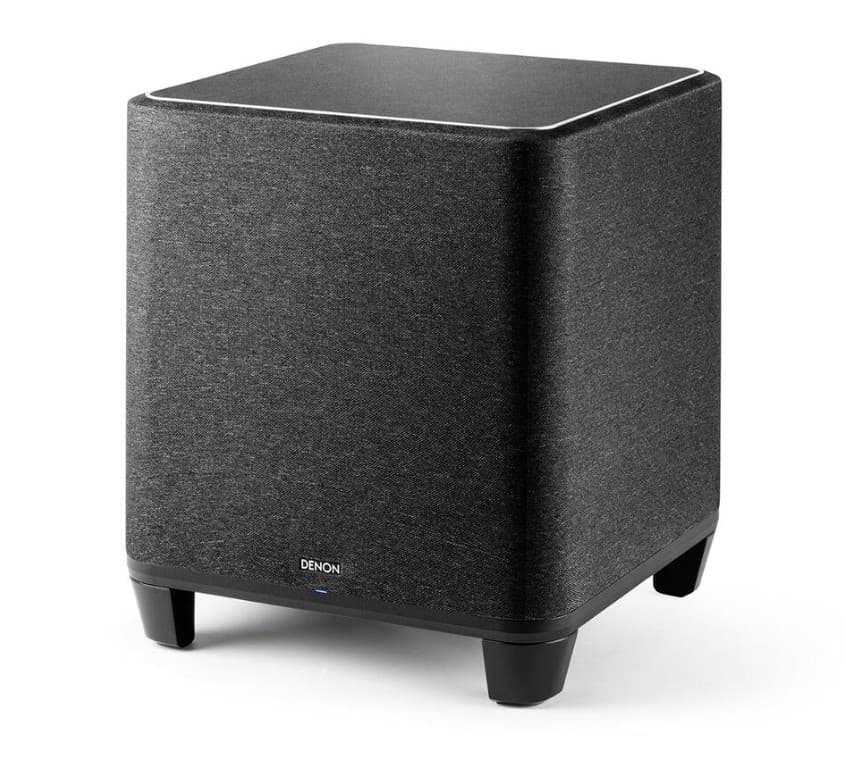 Subwoofer wireless Denon Home, HEOS Built-in, Wi-Fi & Bluetooth, negru