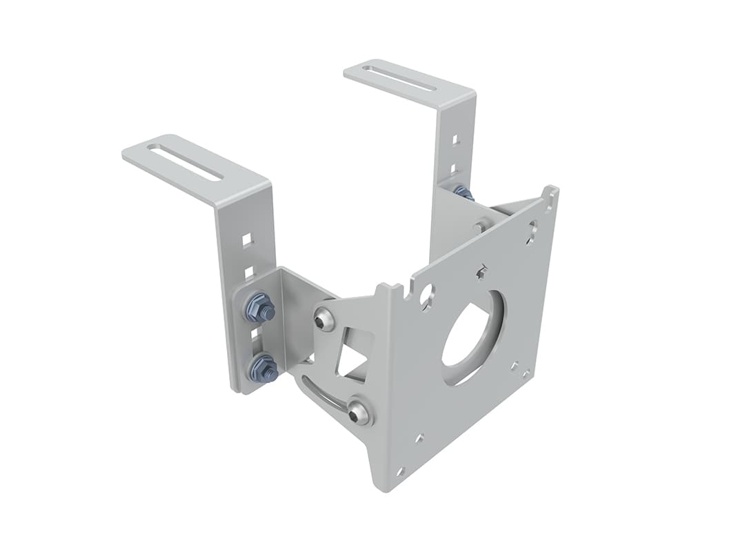 Suport monitor/tableta de raft, antifurt, Multibrackets MB-1127, Vesa standard 75x75 mm, max.10kg, otel, alb
