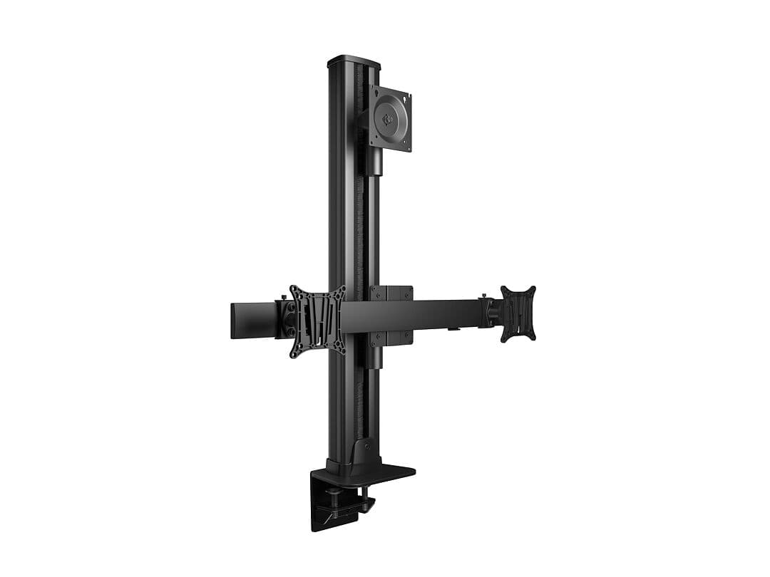 Suport LCD de masa versatil, Multibrackets MB-1328, 24"-50", cu clema, max.3x15kg, negru