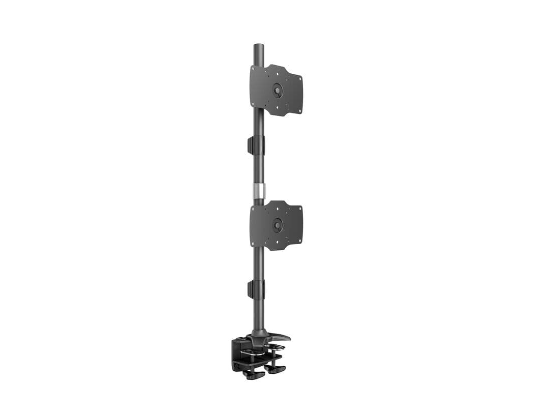 Suport 2 monitoare de masa, vertical, Multibrackets MS-2727, 24"-34", max.15kg/ecran, aluminiu-otel, negru