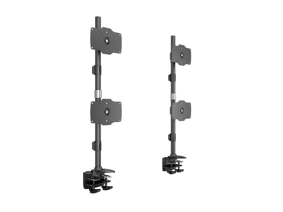 Suport versatil 4 monitoare, de masa, vertical, Multibrackets MB-2734, 24"-34", max.15kg/ecran, aluminiu-otel, negru