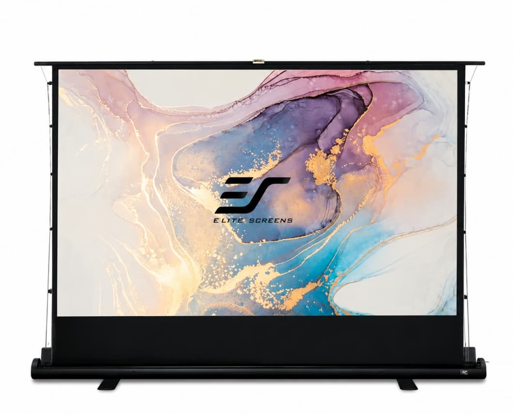 Ecran de proiectie portabil-tensionat Pull Up, 80" (163 x 122cm), EliteScreens ezCinema Plus FT80XWV, Format 4:3