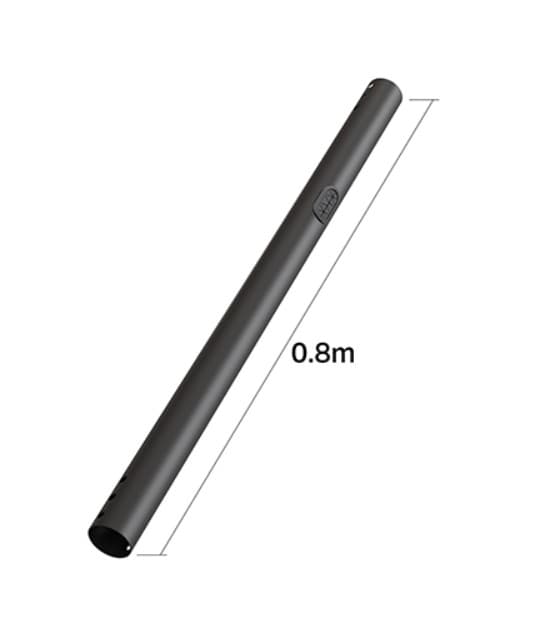 Seria M Pro – Tub de extensie 0,8 m, Multibrackets MB-3804, negru