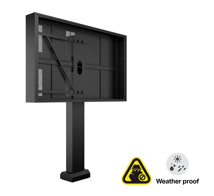 Totem de exterior Multibrackets MB-9993, pentru Samsung 85" OH85, max.134kg, landscape