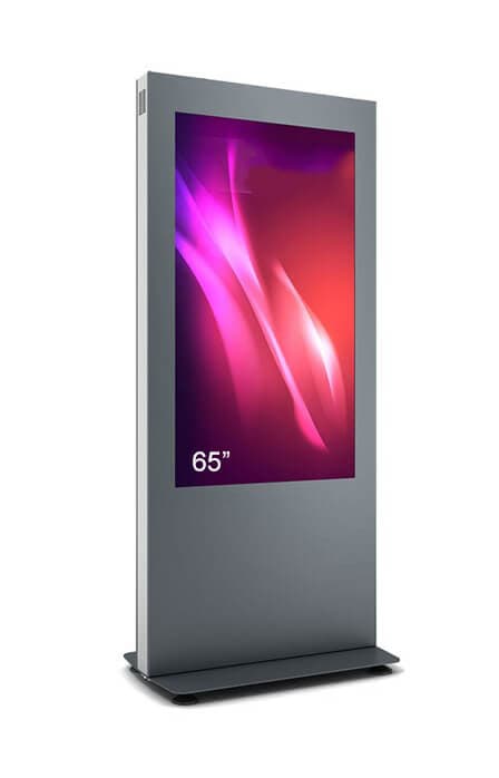 Totem de interior B01, B01V65N-SAB, pentru display 65'',fara sticla frontala securizata