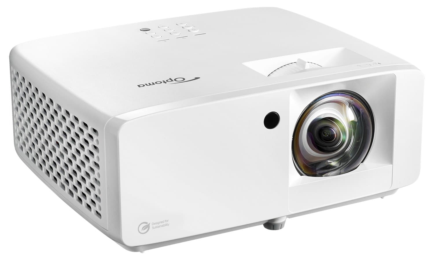 Videoproiector laser OPTOMA ZK431ST Short Throw, UHD 3840x2160, 3900 lumeni, contrast 300.000:1