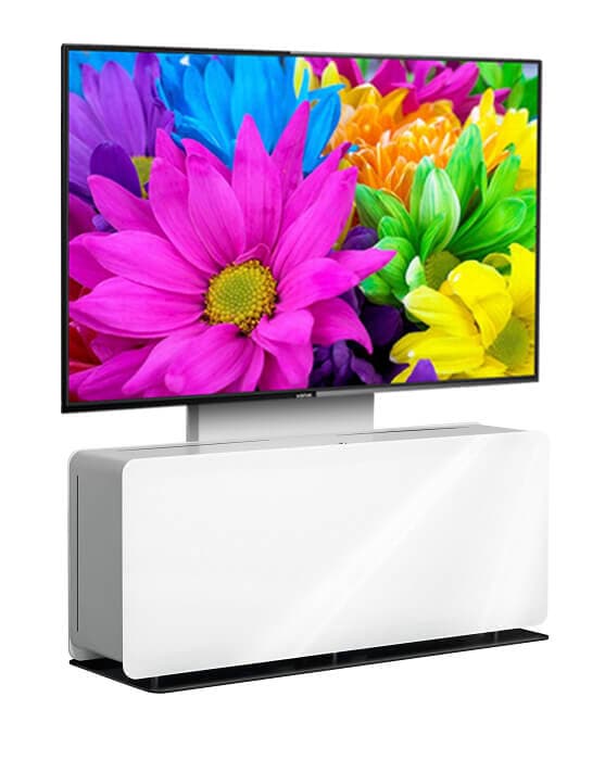 Mobilier Videoconferinta Single cu stand Vogel's PVF4112 Alb, max.90"