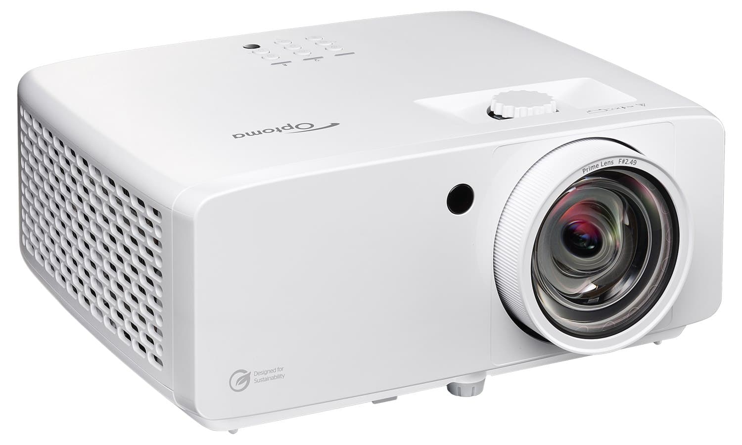 Videoproiector laser, compact, short throw Optoma ZH521ST, Full HD, 5300 lumeni, contrast 3.000.000:1, 24/7, IP6X