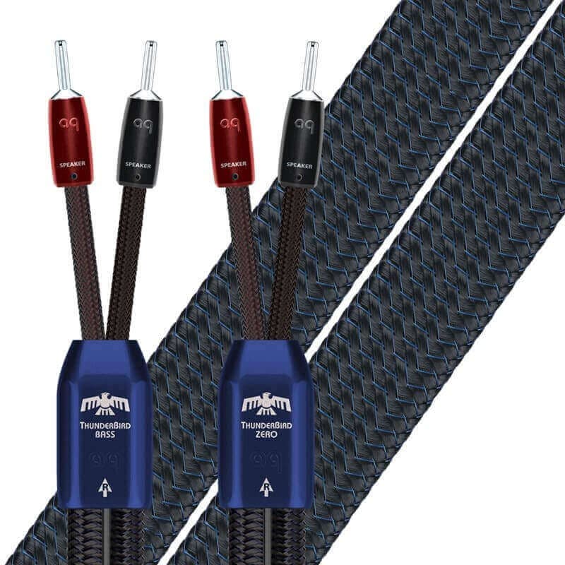 Cablu de boxe High-End Audioquest Thunderbird ZERO (DBS Carbon) 3m