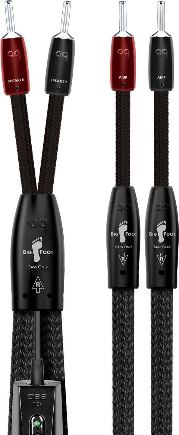 Cablu de boxe Audioquest Big Foot BAN-BAN, 2.5m