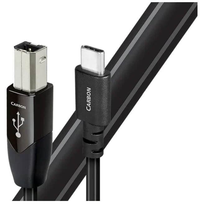 Cablu AudioQuest Carbon USB C - USB B, 1.5m