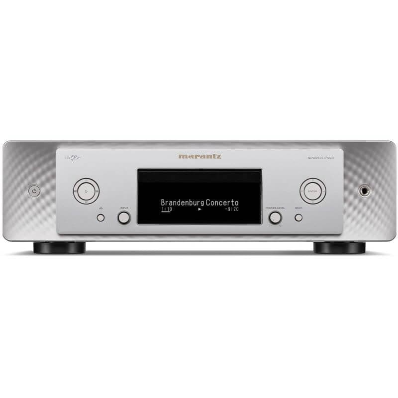 CD si Network Player Marantz 50n, HDMI Arc, HEOS BUILT-IN, Airplay 2, Spotify, Tidal, argintiu