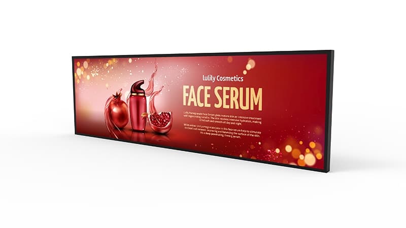 Display Profesional Ultra-Wide Stretched 37” ALSEE, Full HD, 1000 cd/m², Android, Functionare 24/7