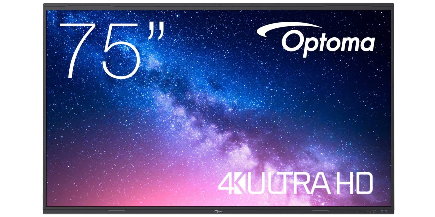 Display interactiv 75" 4K UHD OPTOMA Creative Touch 5, 5753RK, Android 15, Google EDLA certified