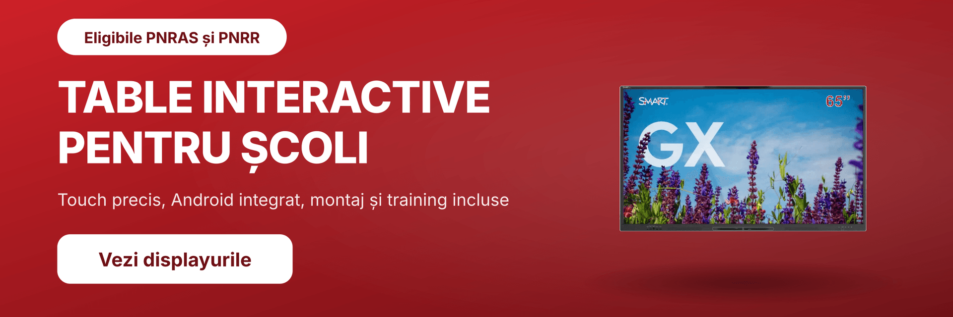 Table interactive pentru scoli