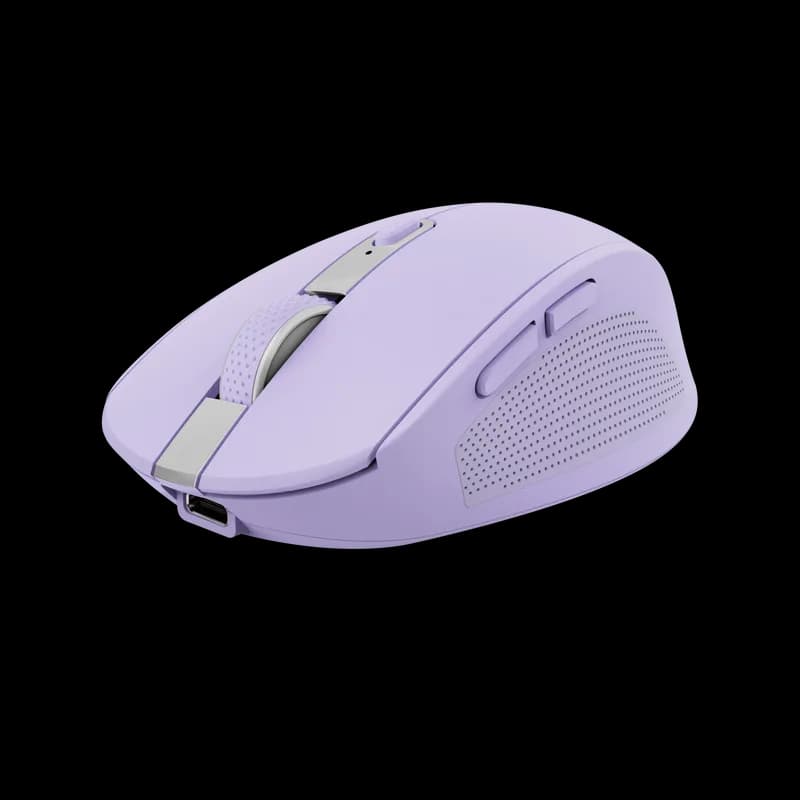 Mouse Wireless TRUST Ozaa, 3200 dpi, Liliac