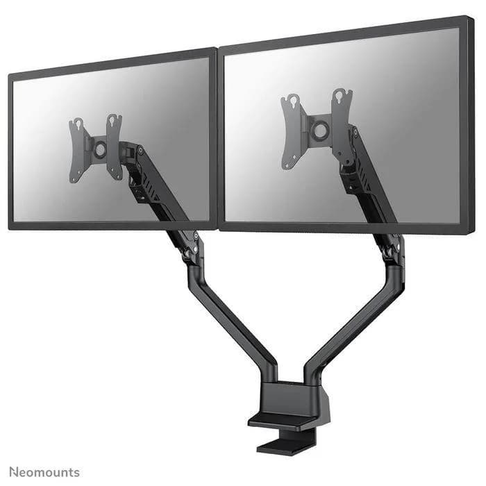 Brat dublu pt monitor Neomounts by Newstar, fullmotion 10"-32", greutate maxima suportata 8 kg per monitor, VESA min: 75x75 mm, VESA max: 100x100 mm, negru