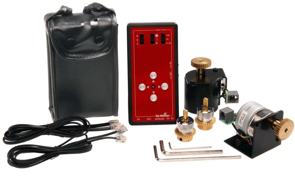 Control DualAx (pe două axe) pentru EQ5, cu intrare autoguider, cu motoare