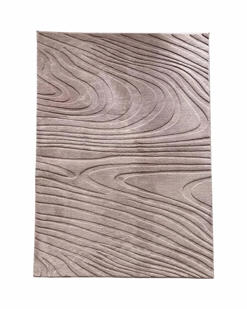 Covor, model in relief,Wave, 160x230 Brown