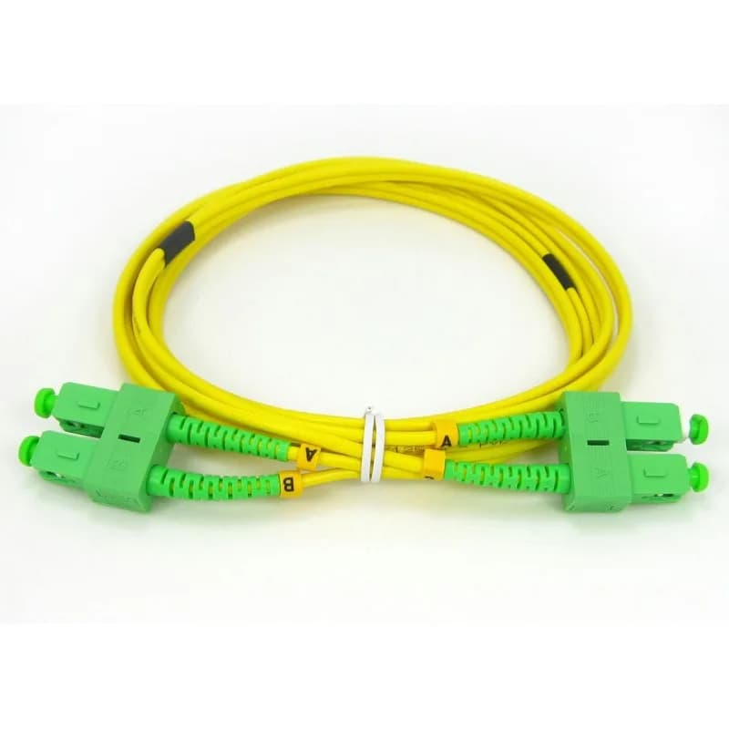 Patchcord SC/APC-SC/APC, SM OS2 50/125, manta LSZH 3.0mm, duplex 1m, "SC-SC-APC-SM/DX-1"