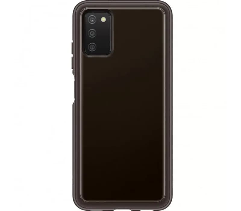 HUSA Smartphone Samsung, pt Galaxy A03s, tip back cover (protectie spate), TPU, ultrasubtire, negru, "EF-QA038TBEGEU"